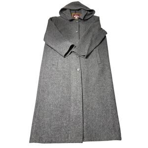 Vintage Woolrich Long Wool Coat Size L